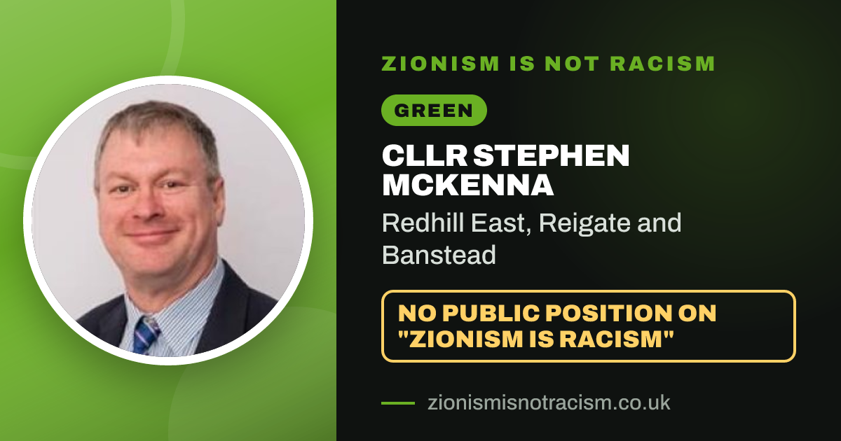 Share image: Cllr Stephen McKenna, Redhill East ward, Reigate and Banstead
