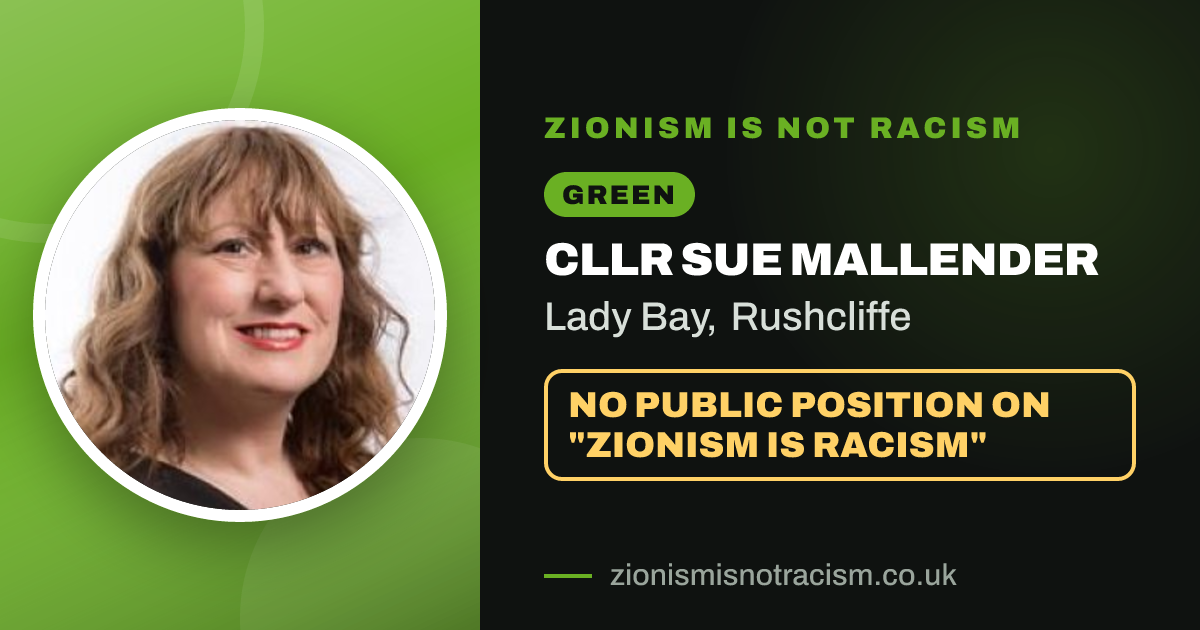 Share image: Cllr Sue Mallender, Lady Bay ward, Rushcliffe