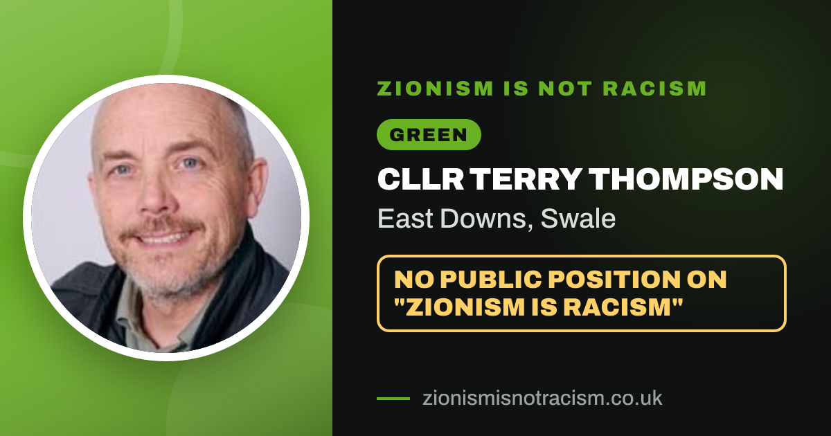 Share image: Cllr Terry Thompson, East Downs ward, Swale