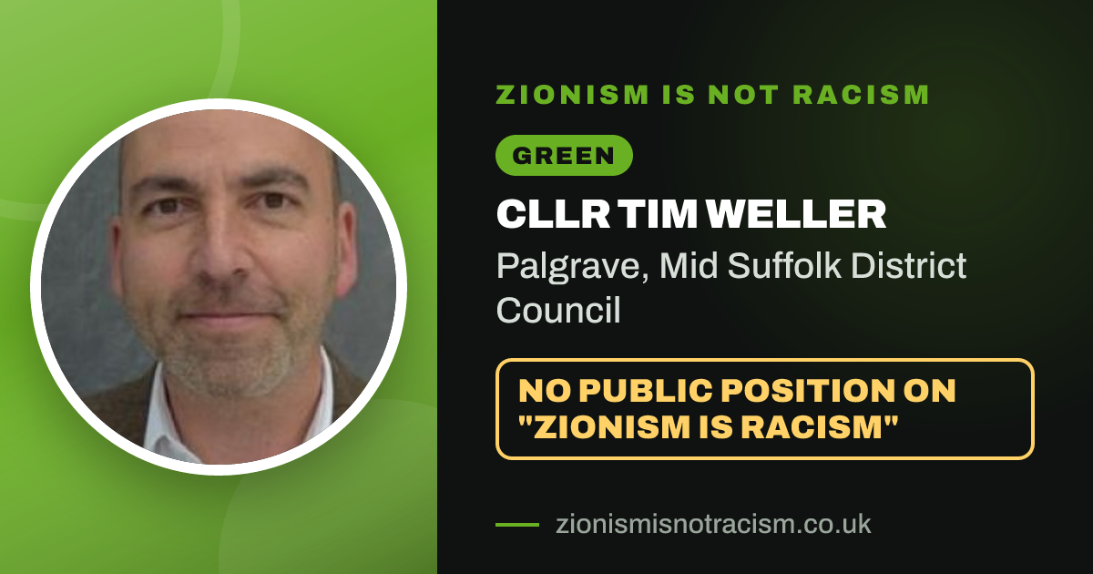 Share image: Cllr Tim Weller, Palgrave ward, Mid Suffolk District Council