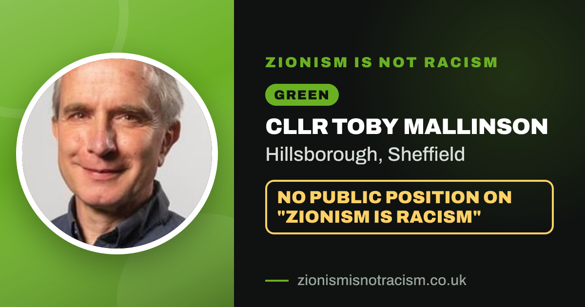 Share image: Cllr Toby Mallinson, Hillsborough ward, Sheffield