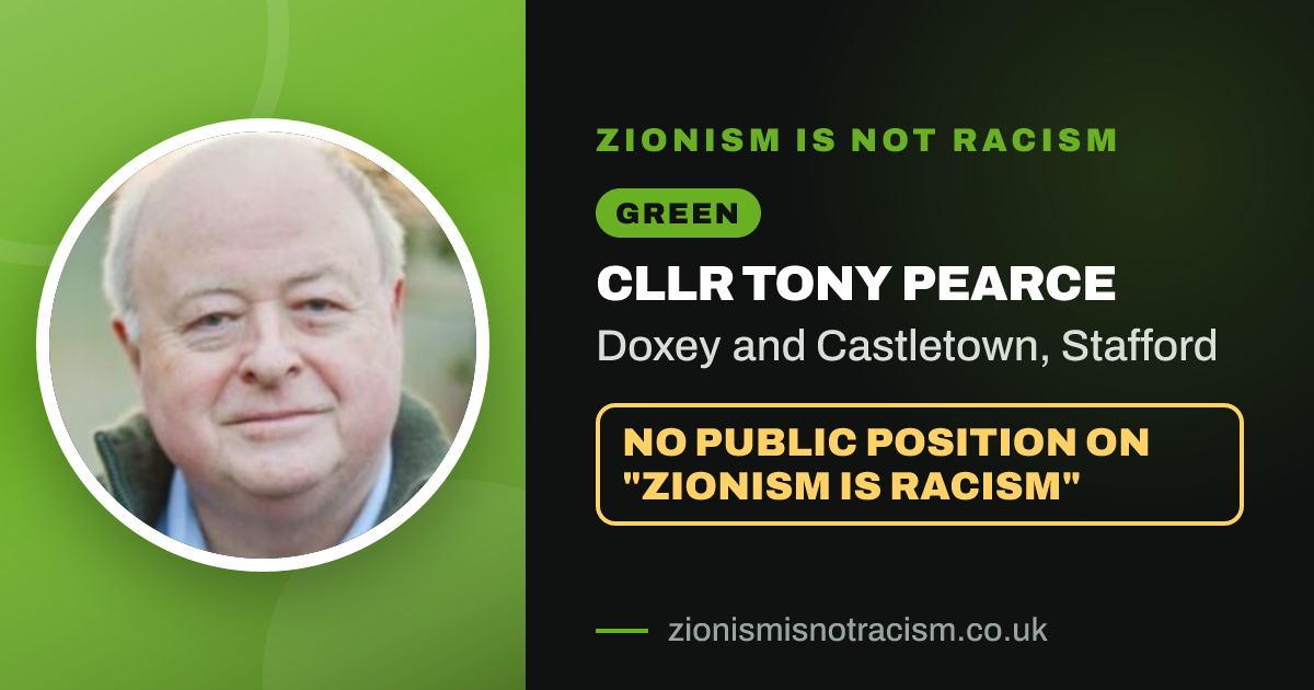 Share image: Cllr Tony Pearce, Doxey and Castletown ward, Stafford