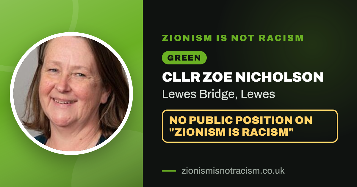 Share image: Cllr Zoe Nicholson, Lewes Bridge ward, Lewes